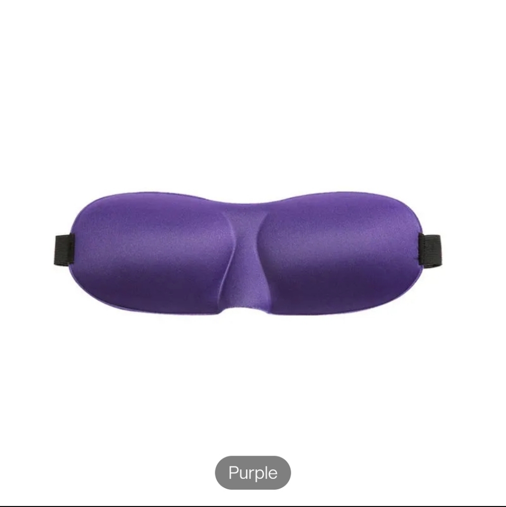 3D Eye Mask-purple